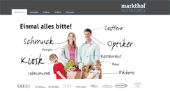 Desktop Screenshot of markthof.ch